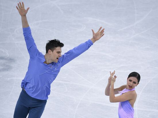 2018 Winter Olympics. Figure skating. Pairs. Short program