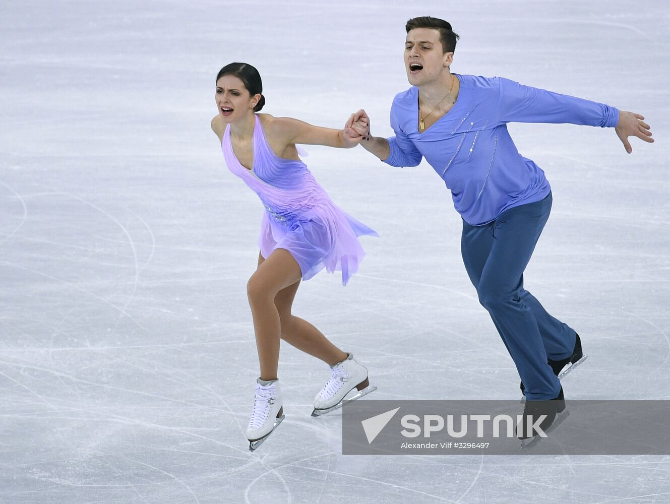 2018 Winter Olympics. Figure skating. Pairs. Short program