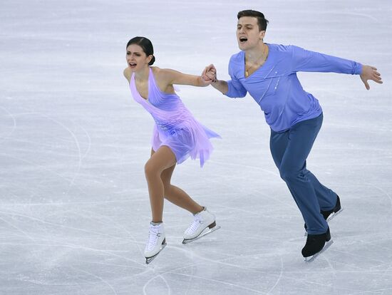 2018 Winter Olympics. Figure skating. Pairs. Short program