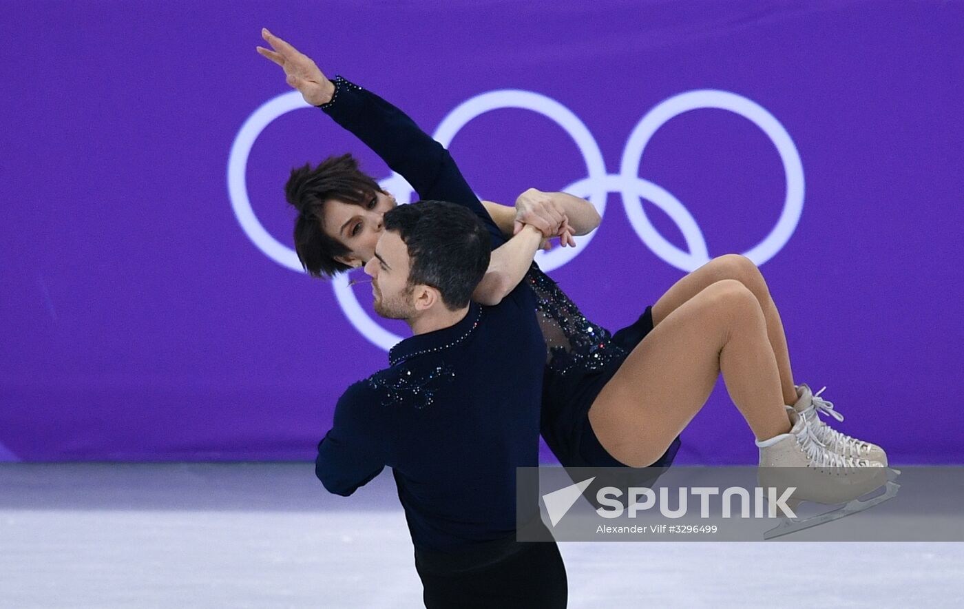 2018 Winter Olympics. Figure skating. Pairs. Short program