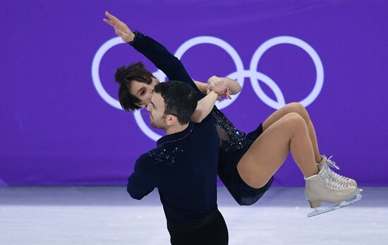 2018 Winter Olympics. Figure skating. Pairs. Short program