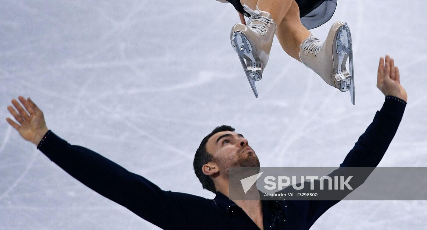 2018 Winter Olympics. Figure skating. Pairs. Short program
