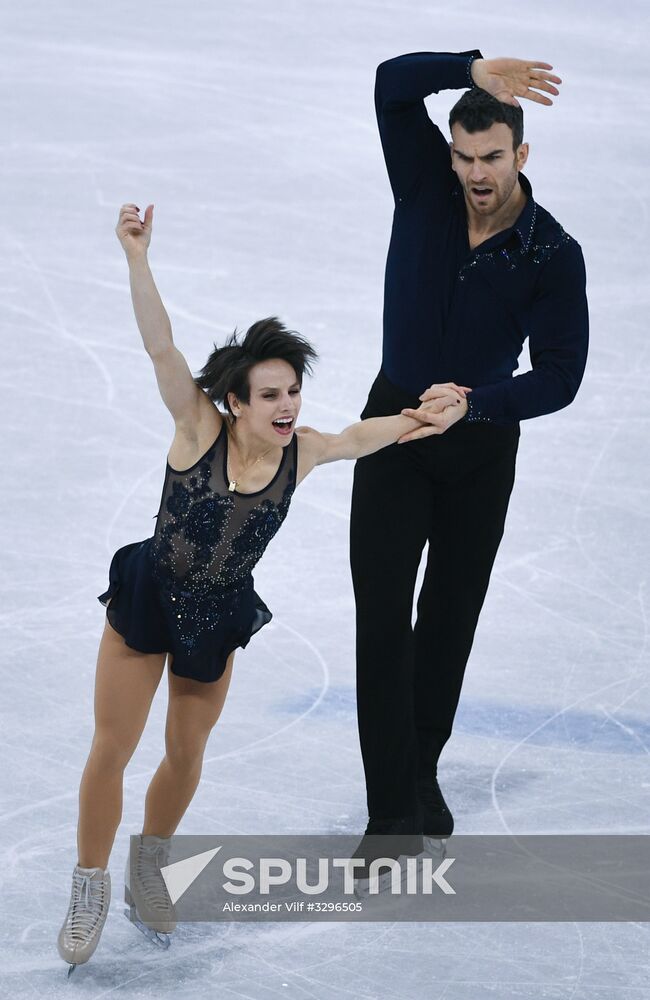 2018 Winter Olympics. Figure skating. Pairs. Short program