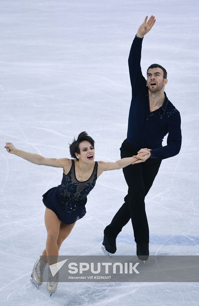 2018 Winter Olympics. Figure skating. Pairs. Short program