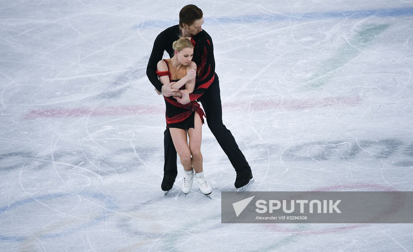2018 Winter Olympics. Figure skating. Pairs. Short program