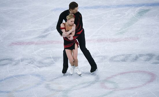 2018 Winter Olympics. Figure skating. Pairs. Short program