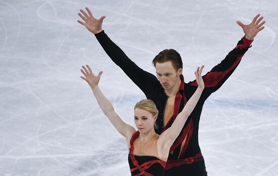 2018 Winter Olympics. Figure skating. Pairs. Short program