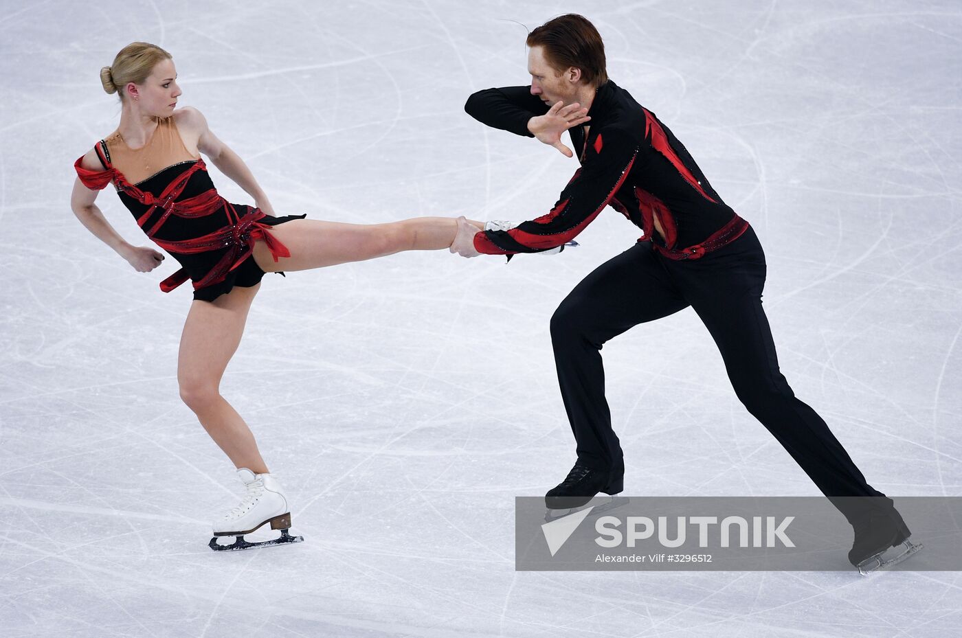 2018 Winter Olympics. Figure skating. Pairs. Short program