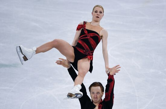 2018 Winter Olympics. Figure skating. Pairs. Short program