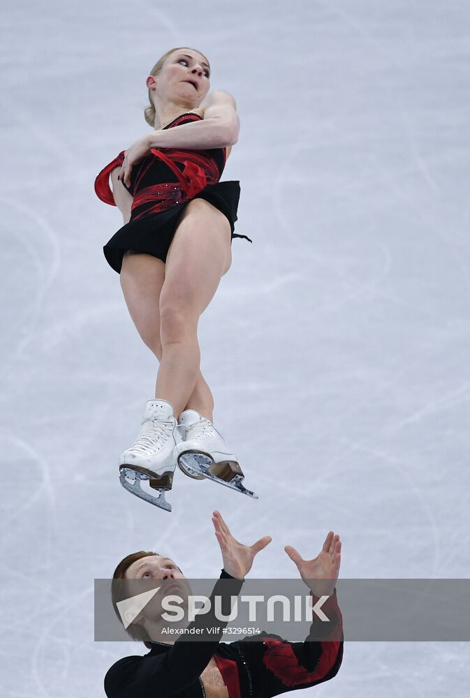 2018 Winter Olympics. Figure skating. Pairs. Short program