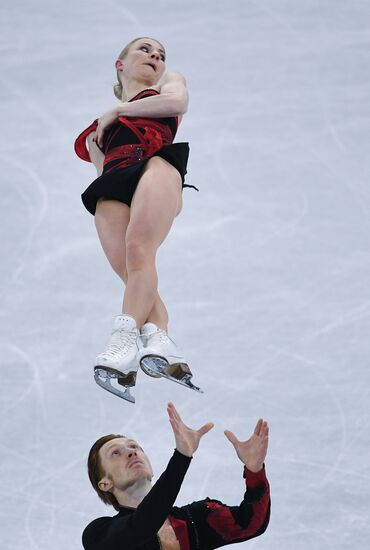 2018 Winter Olympics. Figure skating. Pairs. Short program