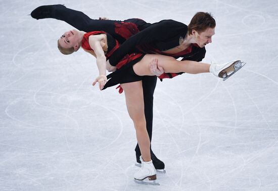 2018 Winter Olympics. Figure skating. Pairs. Short program