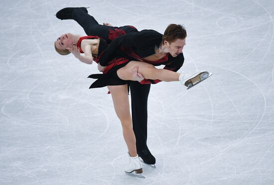 2018 Winter Olympics. Figure skating. Pairs. Short program