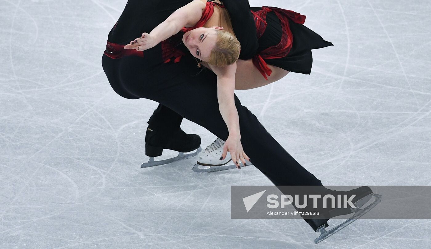 2018 Winter Olympics. Figure skating. Pairs. Short program