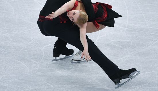 2018 Winter Olympics. Figure skating. Pairs. Short program