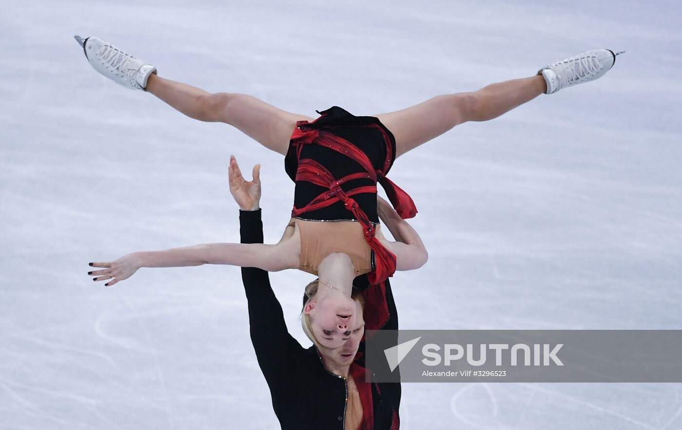 2018 Winter Olympics. Figure skating. Pairs. Short program