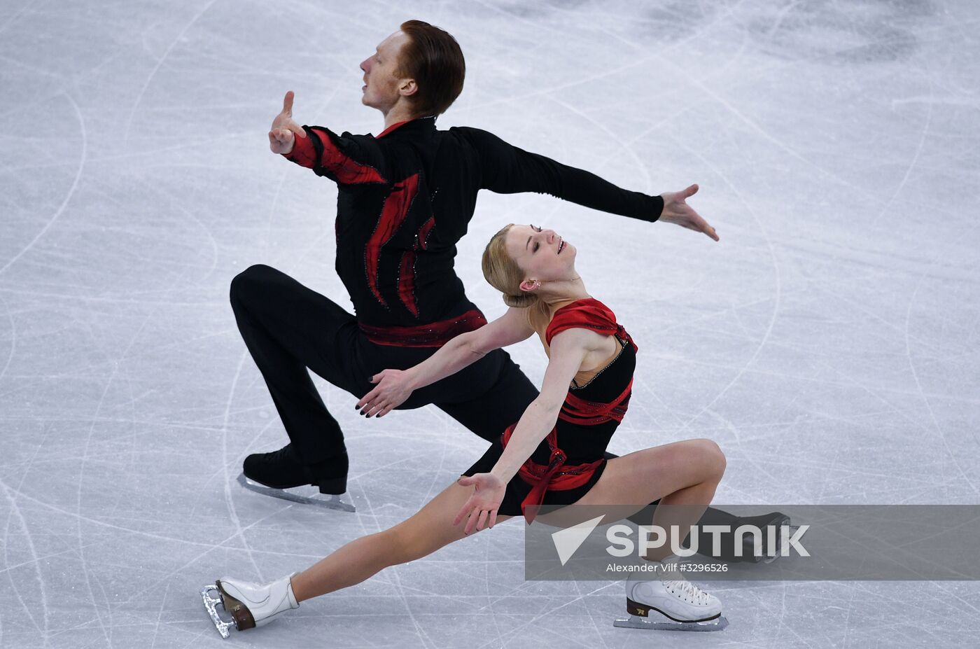 2018 Winter Olympics. Figure skating. Pairs. Short program