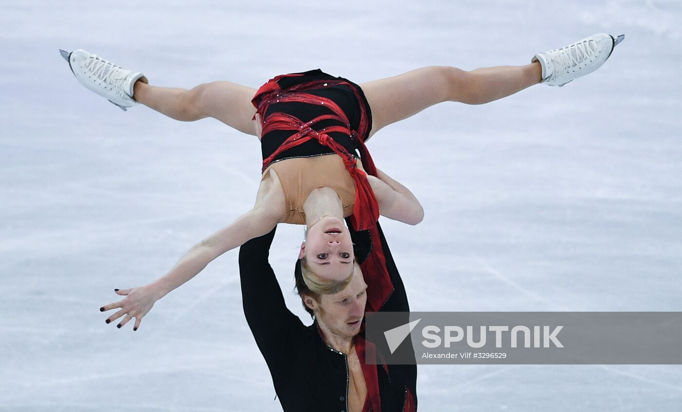 2018 Winter Olympics. Figure skating. Pairs. Short program