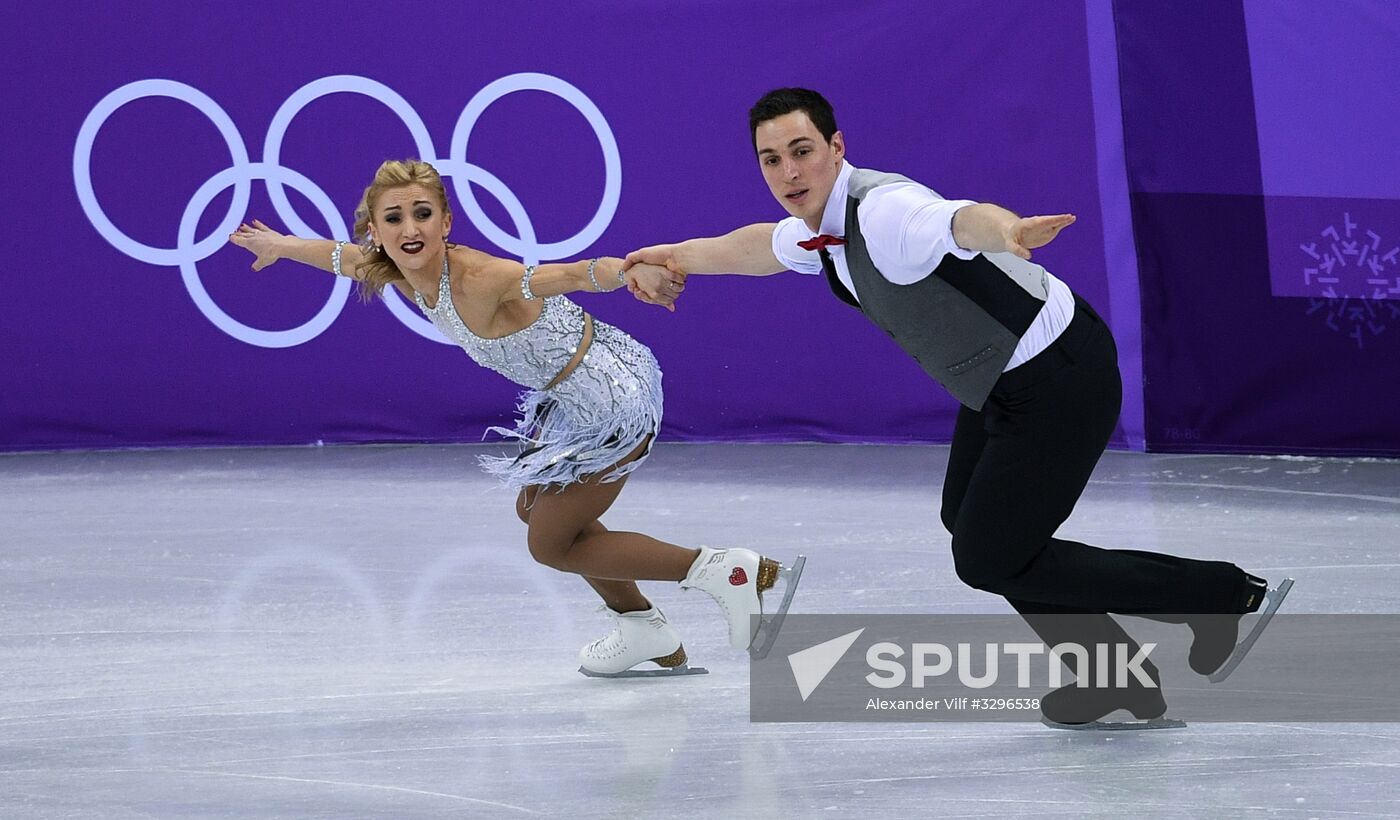 2018 Winter Olympics. Figure skating. Pairs. Short program