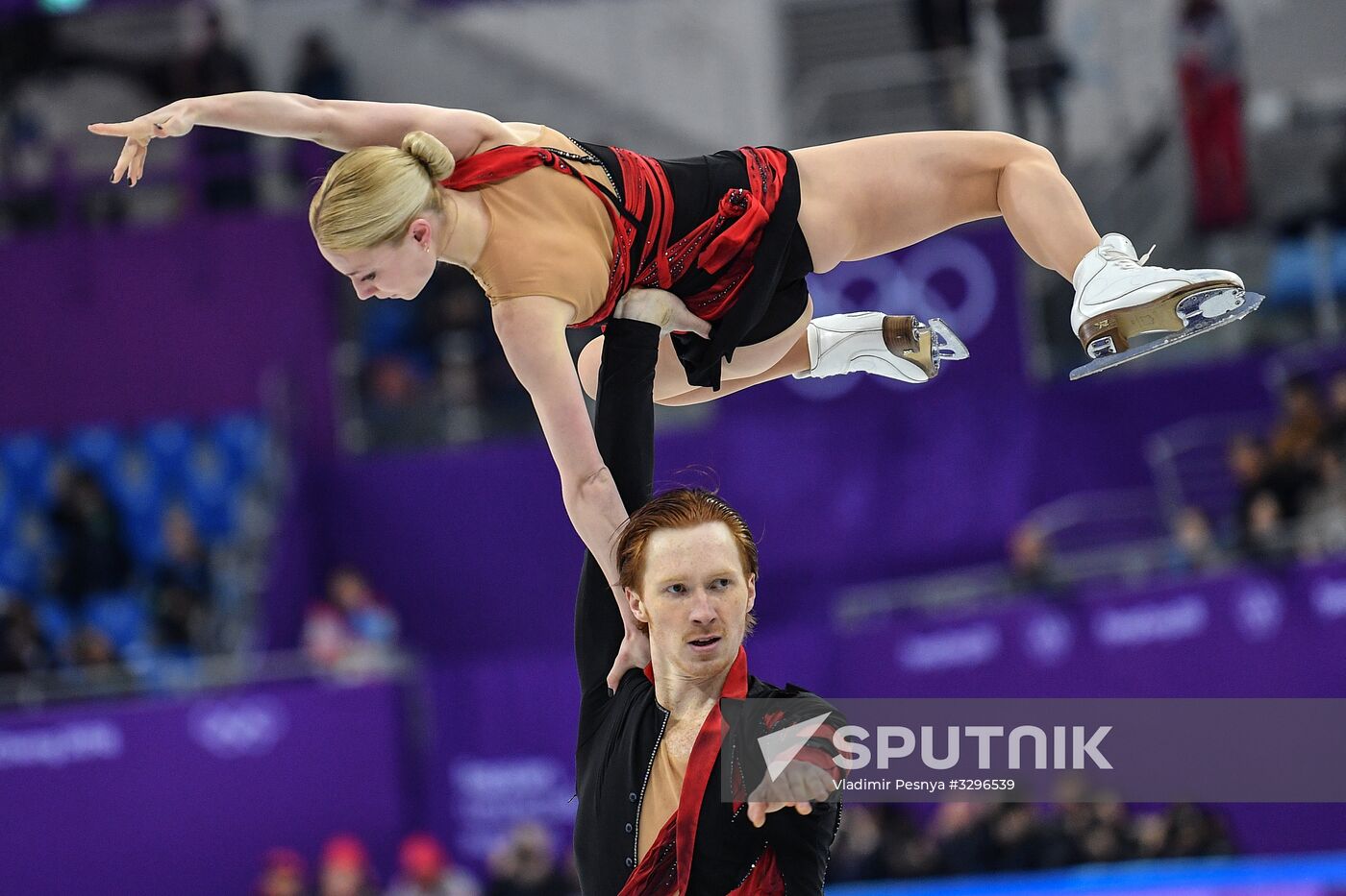 2018 Winter Olympics. Figure skating. Pairs. Short program