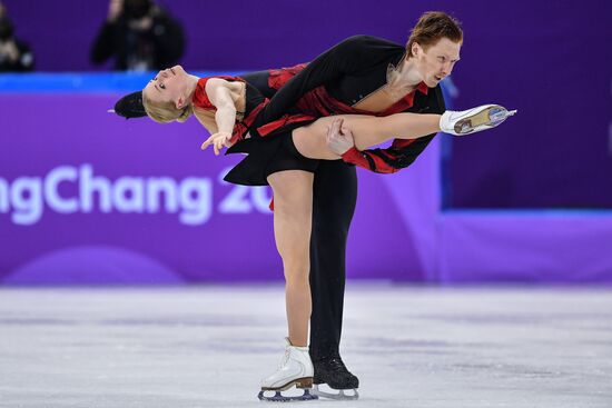2018 Winter Olympics. Figure skating. Pairs. Short program