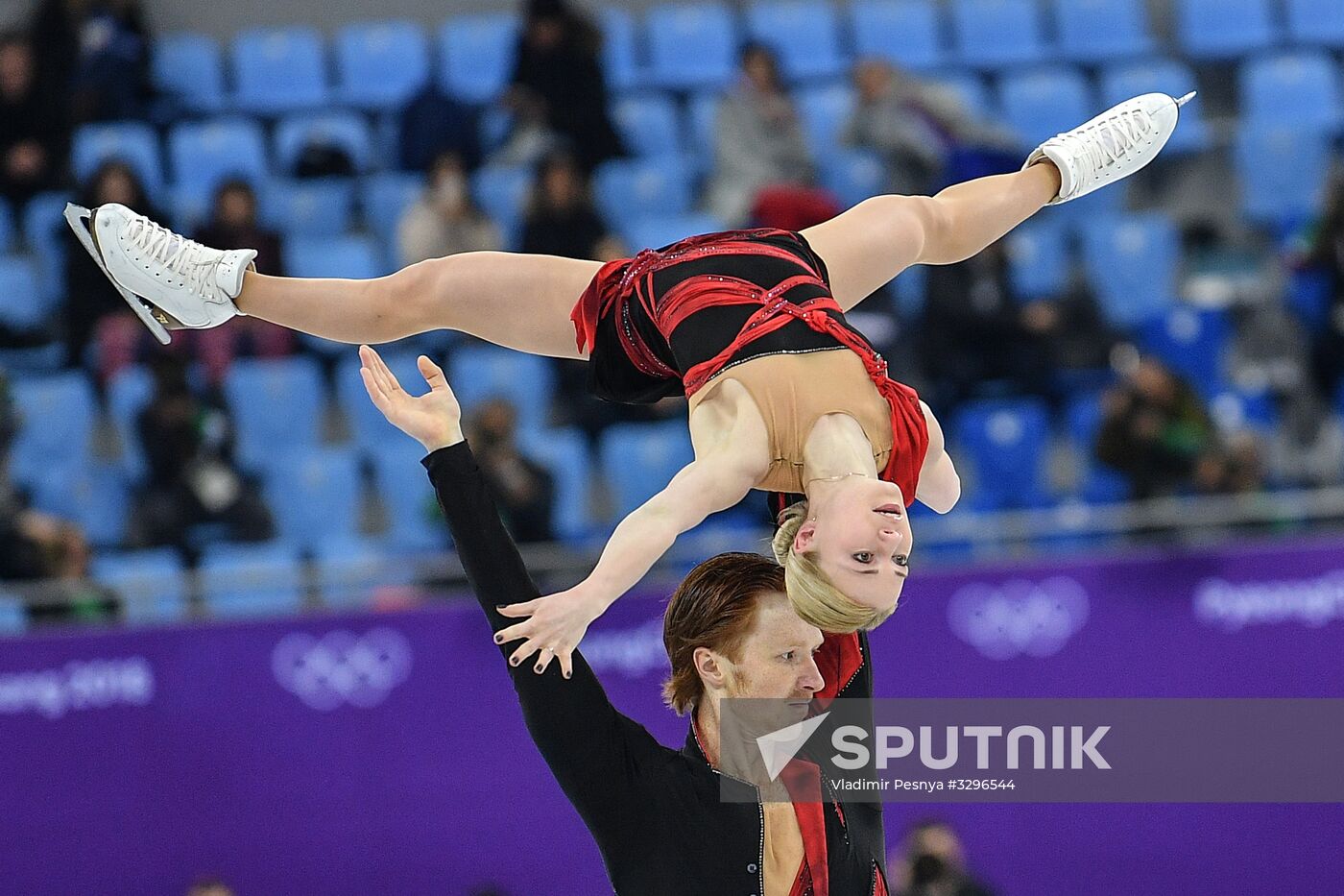 2018 Winter Olympics. Figure skating. Pairs. Short program