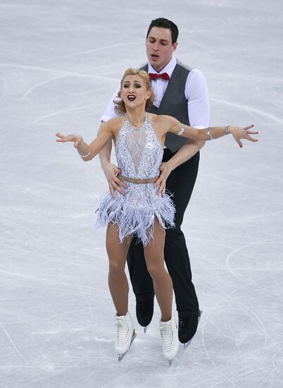 2018 Winter Olympics. Figure skating. Pairs. Short program
