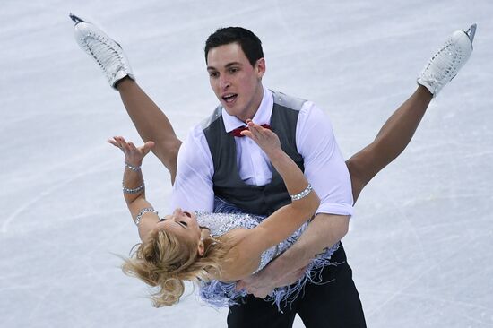 2018 Winter Olympics. Figure skating. Pairs. Short program