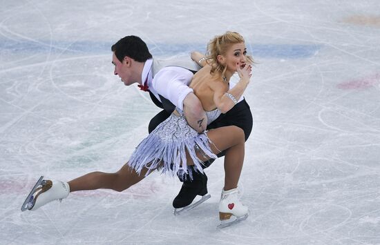 2018 Winter Olympics. Figure skating. Pairs. Short program