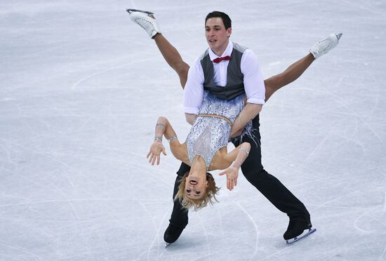 2018 Winter Olympics. Figure skating. Pairs. Short program