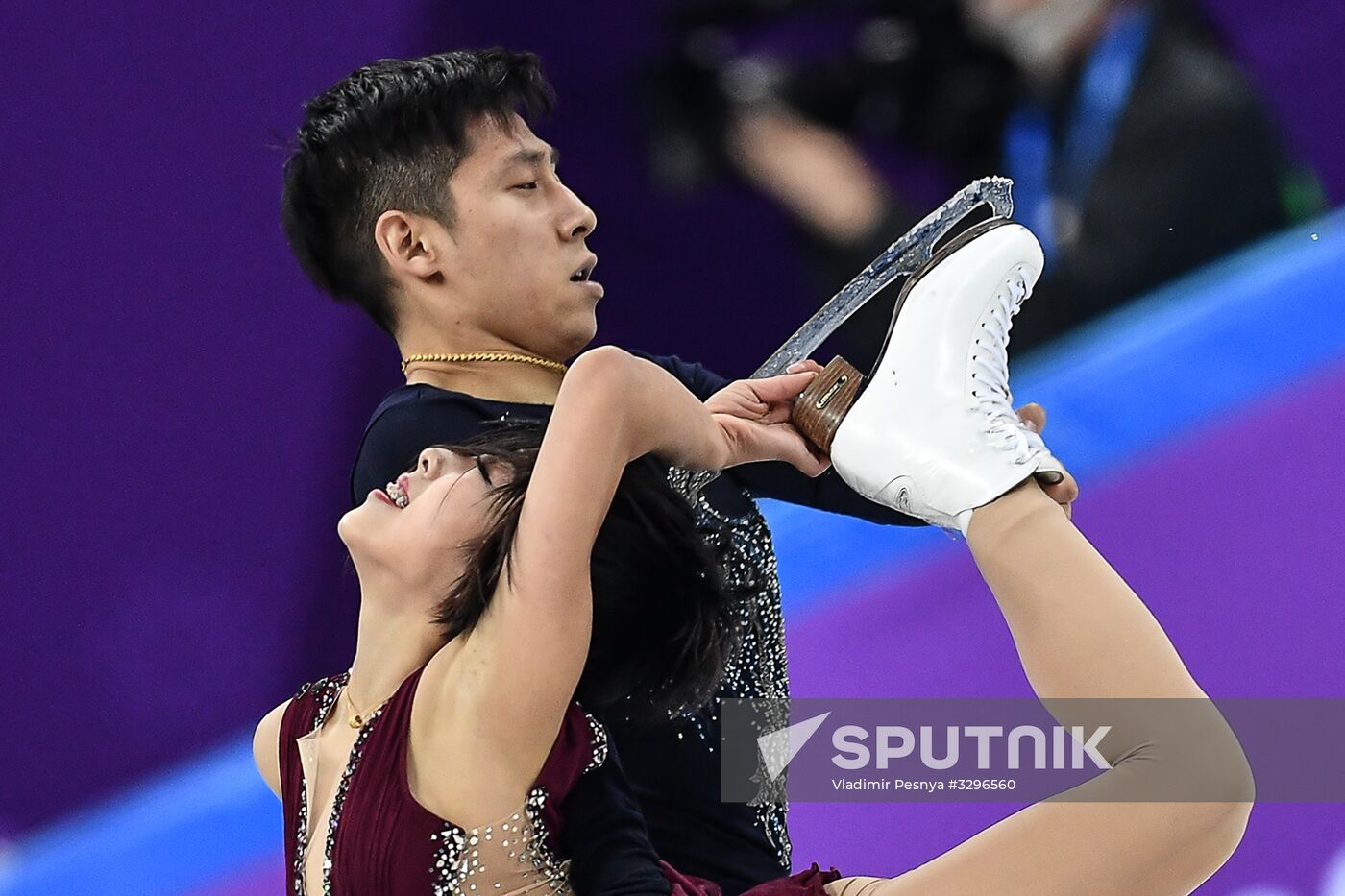 2018 Winter Olympics. Figure skating. Pairs. Short program
