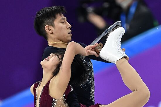 2018 Winter Olympics. Figure skating. Pairs. Short program