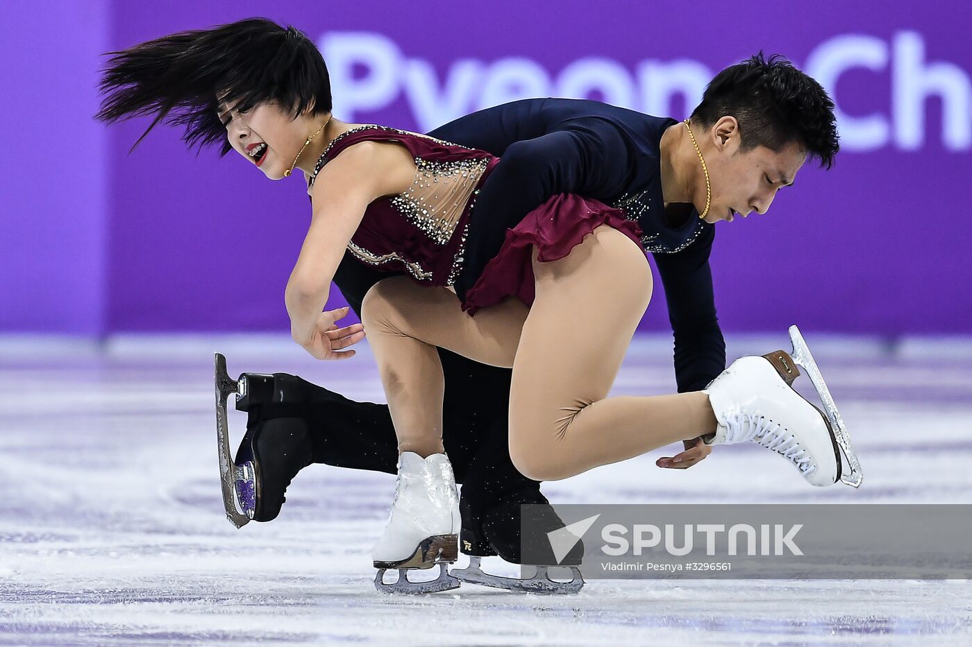 2018 Winter Olympics. Figure skating. Pairs. Short program