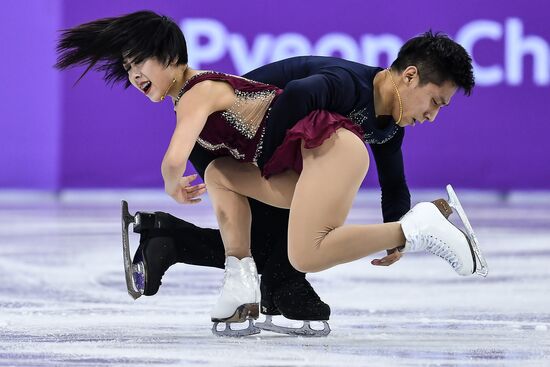 2018 Winter Olympics. Figure skating. Pairs. Short program