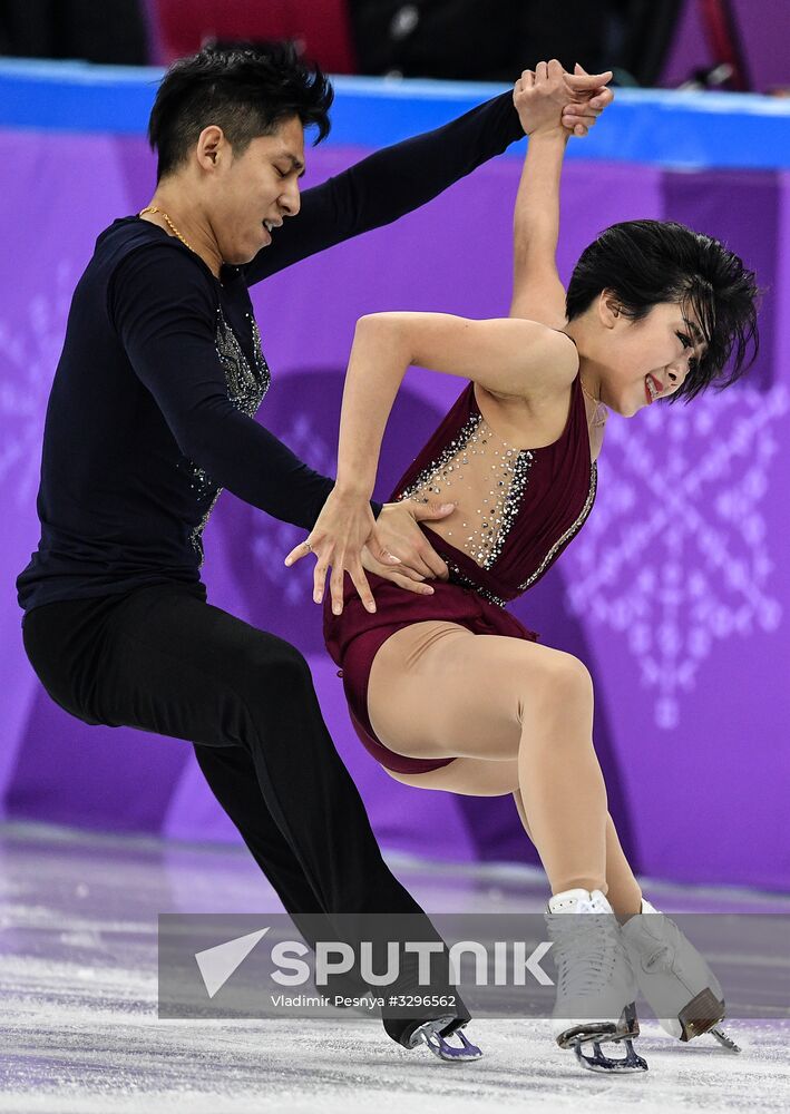 2018 Winter Olympics. Figure skating. Pairs. Short program