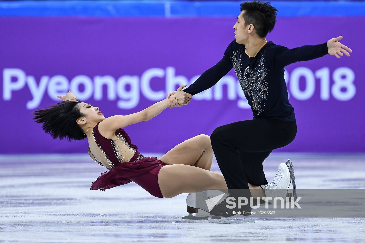 2018 Winter Olympics. Figure skating. Pairs. Short program