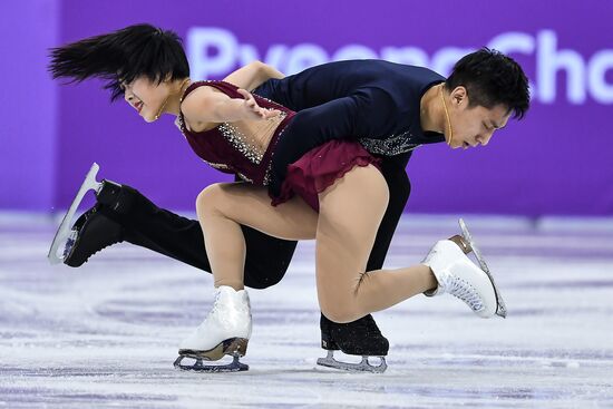 2018 Winter Olympics. Figure skating. Pairs. Short program