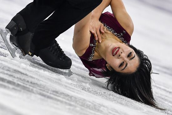 2018 Winter Olympics. Figure skating. Pairs. Short program