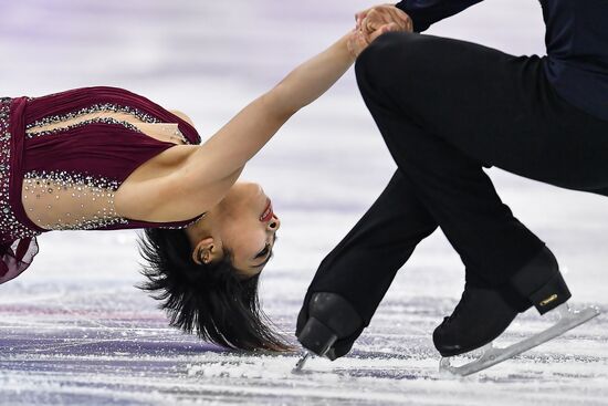 2018 Winter Olympics. Figure skating. Pairs. Short program