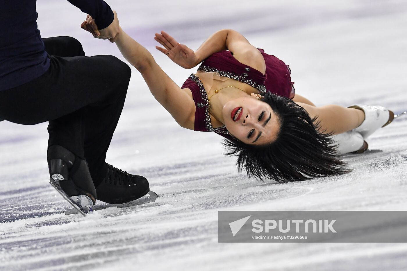 2018 Winter Olympics. Figure skating. Pairs. Short program