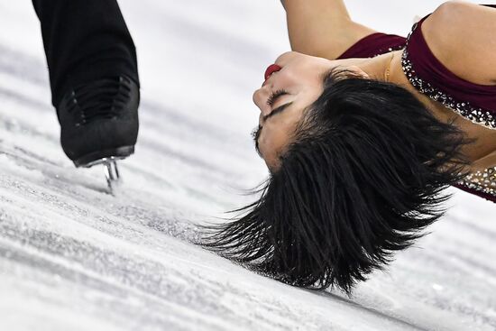 2018 Winter Olympics. Figure skating. Pairs. Short program