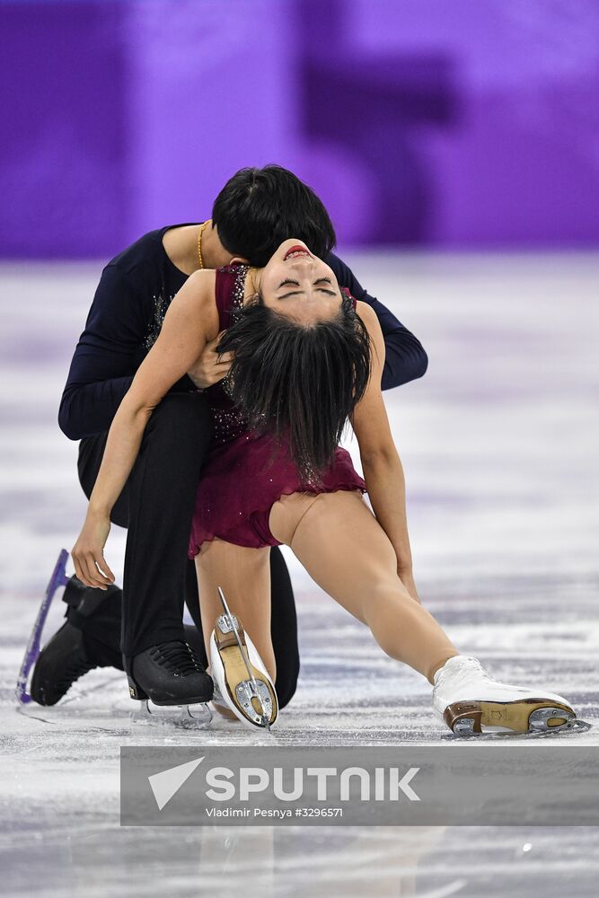 2018 Winter Olympics. Figure skating. Pairs. Short program