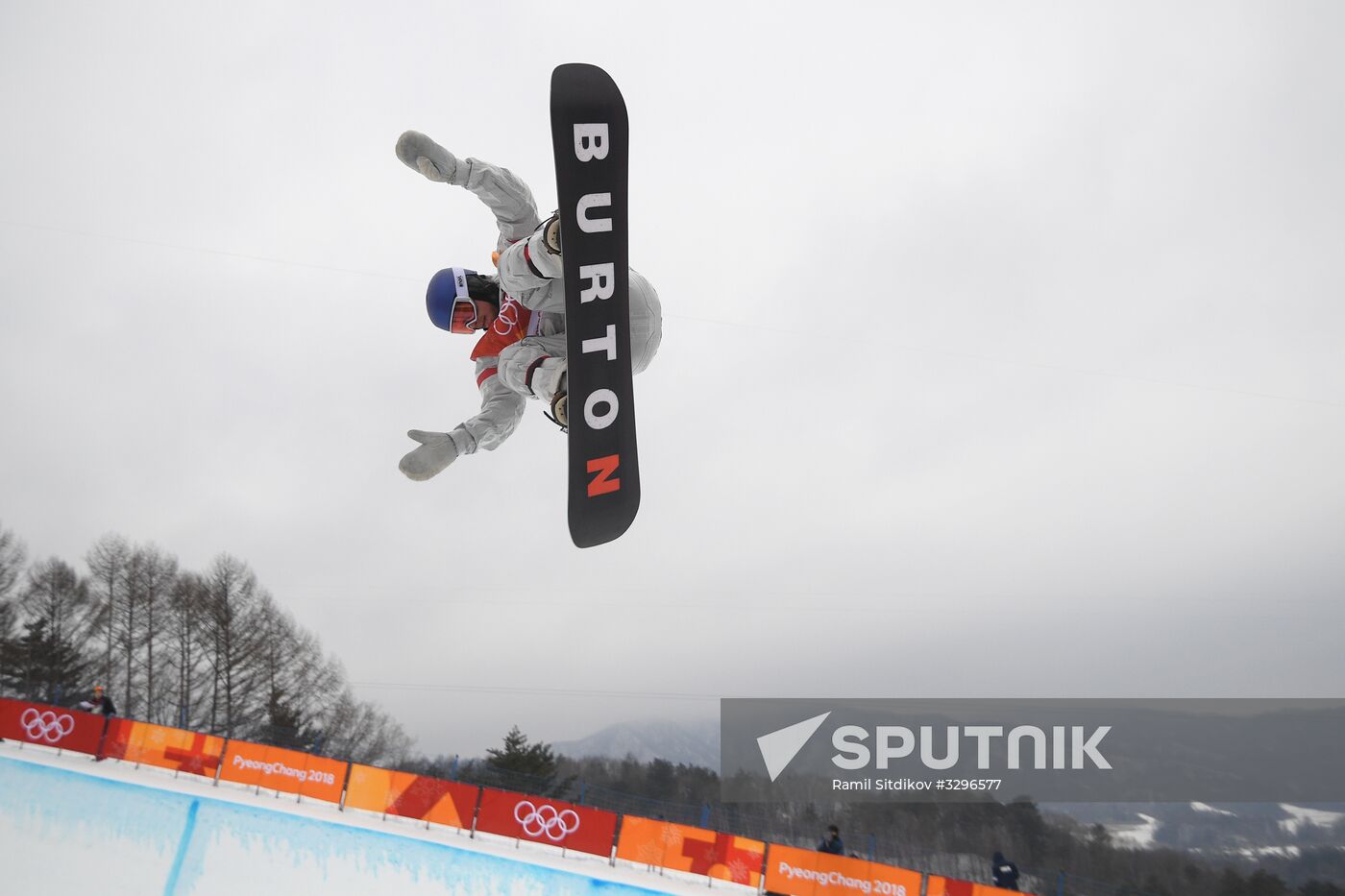 2018 Winter Olympics. Snowboarding. Men. Halfpipe. Finals