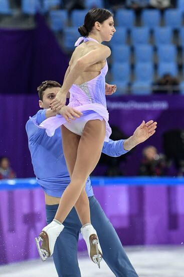 2018 Winter Olympics. Figure skating. Pairs. Short program