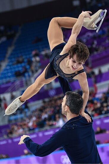 2018 Winter Olympics. Figure skating. Pairs. Short program