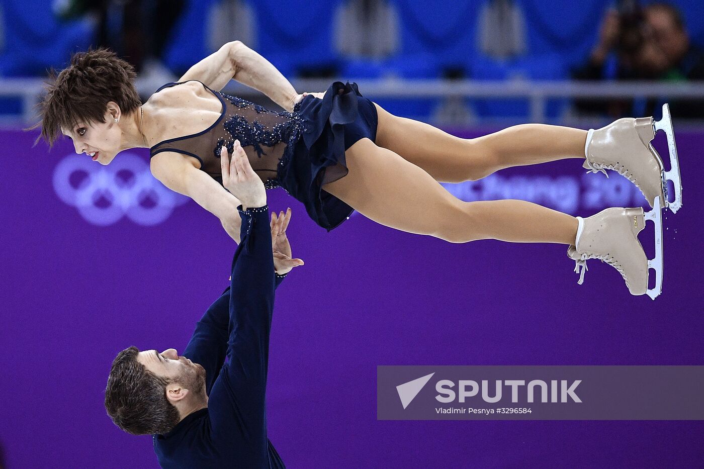 2018 Winter Olympics. Figure skating. Pairs. Short program