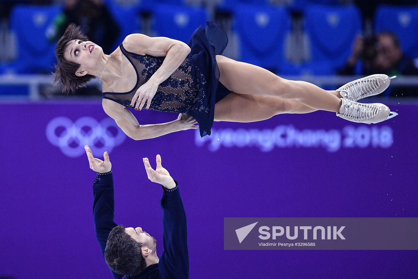 2018 Winter Olympics. Figure skating. Pairs. Short program