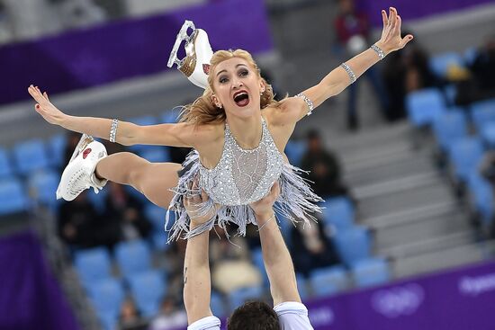 2018 Winter Olympics. Figure skating. Pairs. Short program