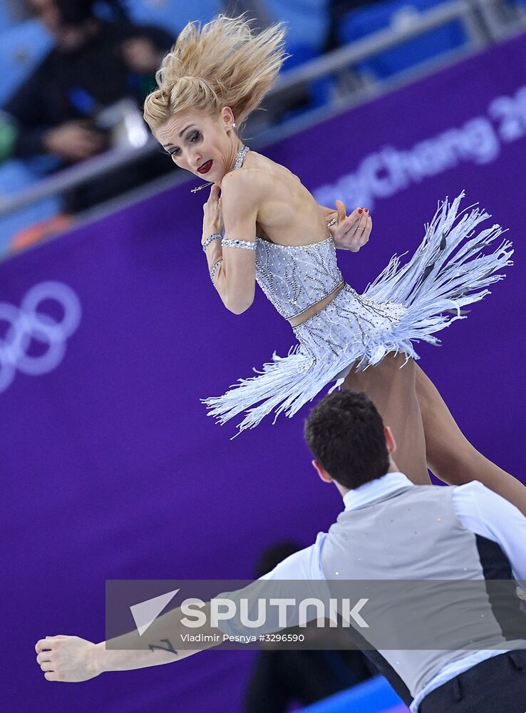 2018 Winter Olympics. Figure skating. Pairs. Short program