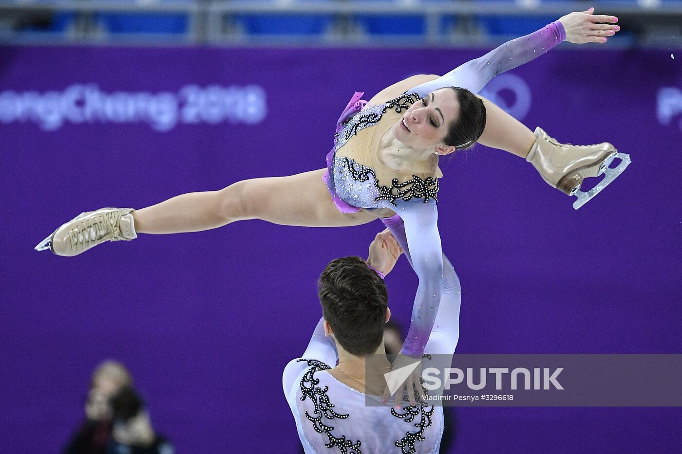 2018 Winter Olympics. Figure Skating. Pairs. Short Program